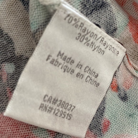 floral cardigan - Picture 7 of 7